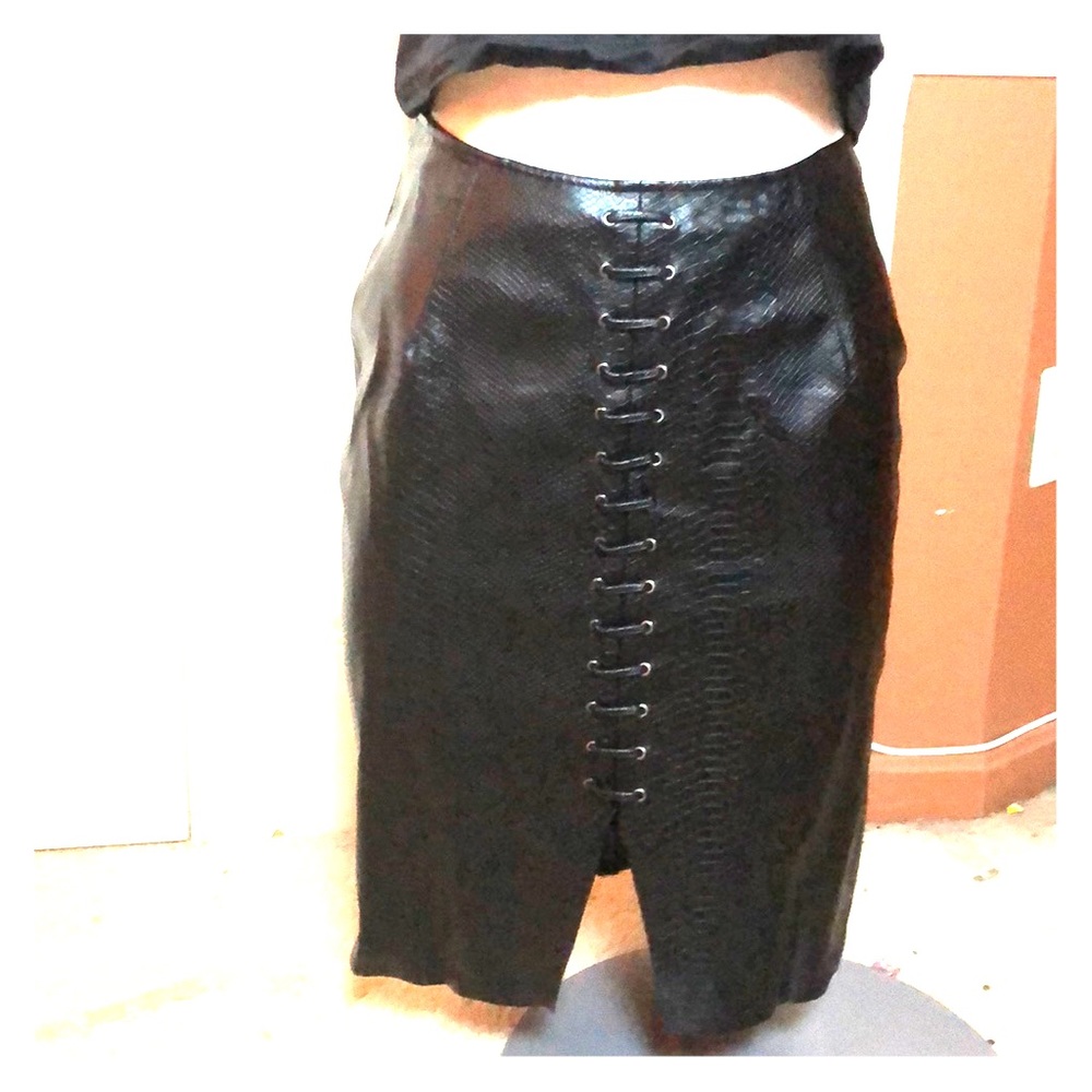 Pleather skirt ashls17